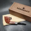 1995 Castello Limited Edition Trademark Smooth Panel Zulu Estate Briar Pipe, Unsmoked - Image 3