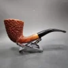 Don Carlos 2 Note Rusticated Bent Dublin Estate Briar Pipe, Italian Estates - Image 3