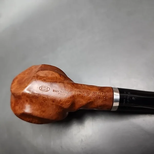 Castello "Castello" 4K Shape 55 Pot Estate Briar Pipe, Italian Estates - Image 3