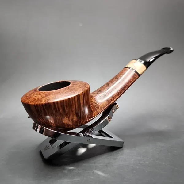 Kent Rasmussen 1 Star Wide Dublin Estate Briar Pipe, Danish Estates - Image 3