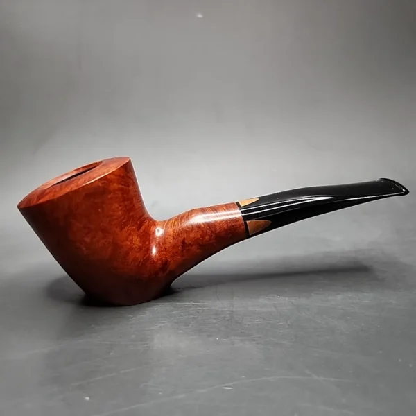 Vauen by Barontini Smooth Hawkbill Estate Briar Pipe, Unsmoked, 9mm - Image 3