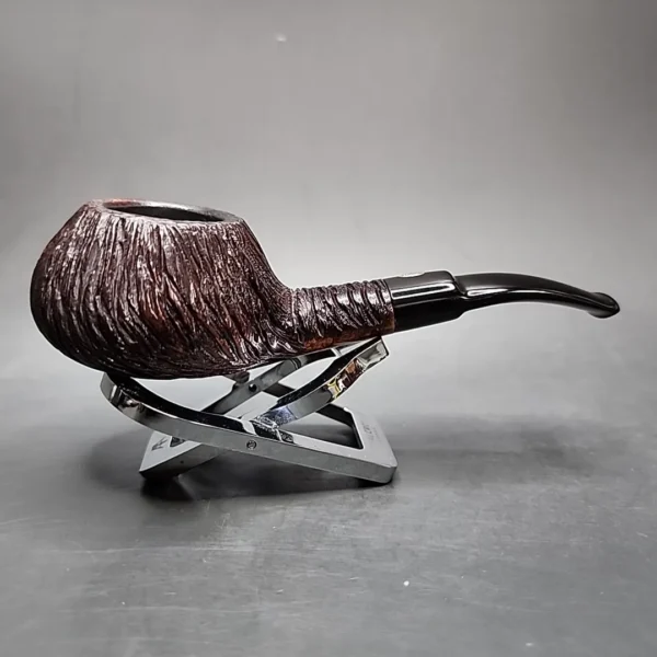 GBD Colossus Rockroot 9643 Rusticated Diplomat Estate Briar Pipe, English Estates - Image 3