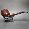 Mark Tinsky Mocha Group 6 Smooth Prince Estate Briar Pipe, American Estates - Image 3