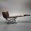 Royal Canadian Rusticated Canadian Estate Briar Pipe, English Estates - Image 3