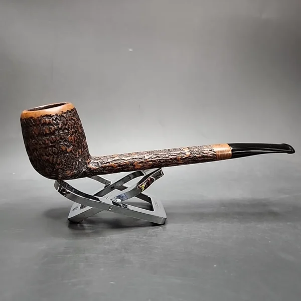 Royal Canadian Rusticated Canadian Estate Briar Pipe, English Estates - Image 3
