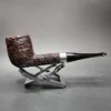 Peterson Donegal Rocky 106 Rusticated Billiard Estate Briar Pipe, Irish Estates - Image 3