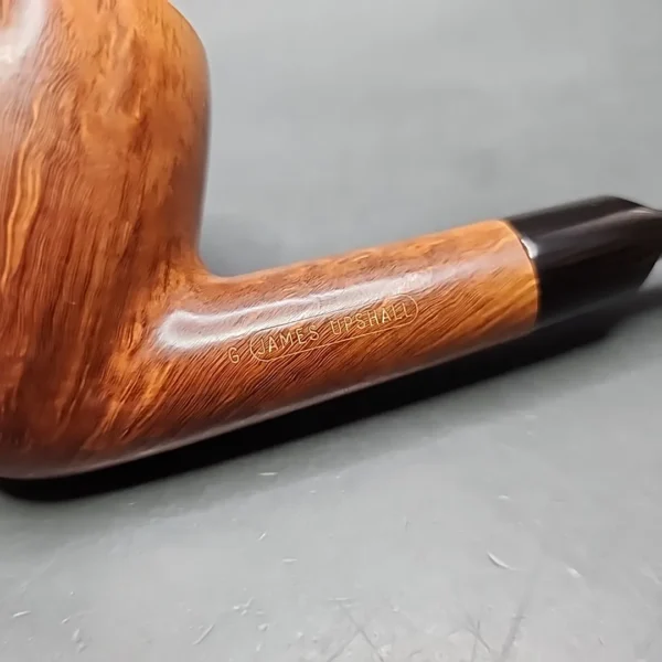 James Upshall G Smooth Dublin Estate Briar Pipe, 9mm, English Estates - Image 3