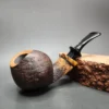 Petr Pohludka Sandblasted Ball Estate Briar Pipe, 9mm, Unsmoked - Image 3
