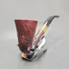 Alpha Sandblasted Calabash Estate Briar Pipe, Israeli Estates - Image 4