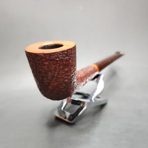 Dave Neeb Rusticated Zulu Handmade Briar Pipe, New - Image 4