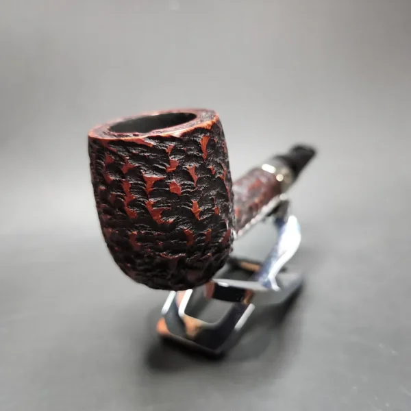 Peterson Donegal Rocky 53 Rusticated Lovat Estate Briar Pipe, Irish Estates - Image 4