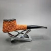 Pipe Tristan Rusticated Shape 55 Handmade Briar Pipe, New - Image 4