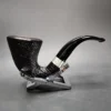 Brebbia 1997 Jubilee Calabash Sandblasted Estate Briar Pipe, Unsmoked - Image 4