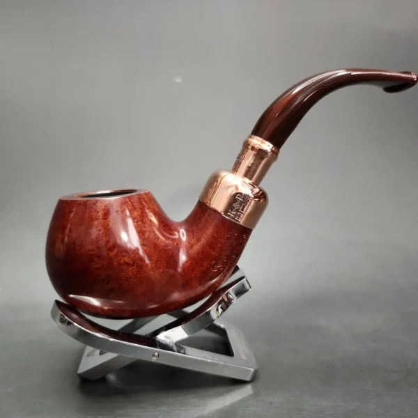 Peterson 2024 Christmas Pipe XL02 Smooth Apple Briar Pipe, FT, New - Image 4