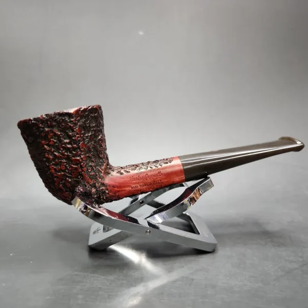 Mastro Geppetto Rusticated Panel Dublin Estate Briar Pipe, Unsmoked - Image 4
