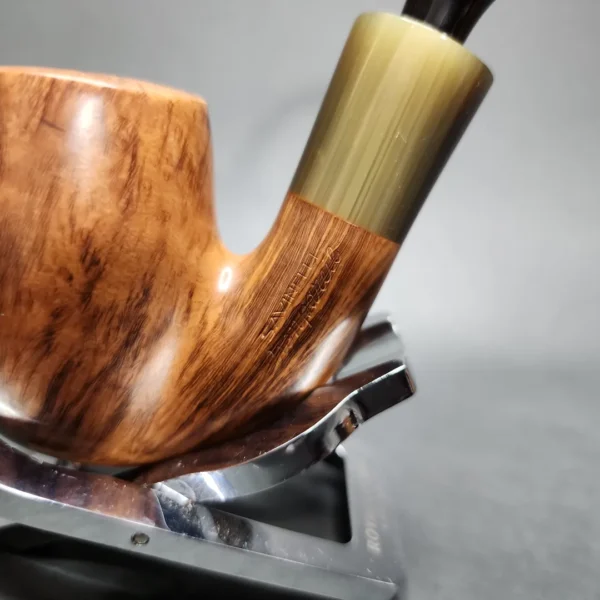 Savinelli Nonpareil 9614 Smooth Oom Paul Estate Briar Pipe, Italian Estates - Image 4