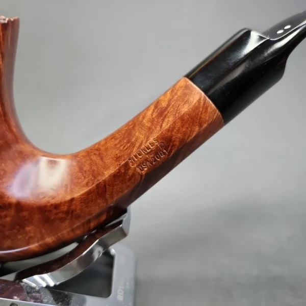 2001 Clarence Mickles Magnum Facet Freehand Estate Briar Pipe, American Estates - Image 7