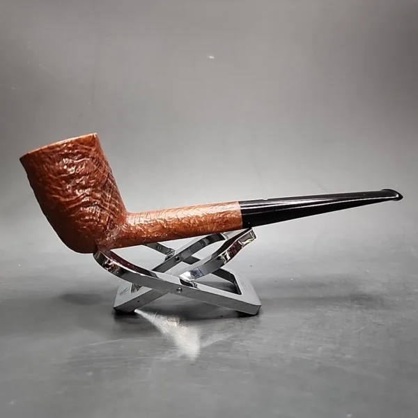 1963 Dunhill Tanshell 137 Sandblasted Dublin Estate Briar Pipe, English Estates - Image 4