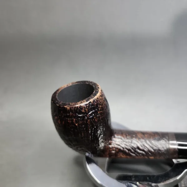 Mastro Geppetto Sandblasted Pear Estate Briar Pipe, Unsmoked - Image 4
