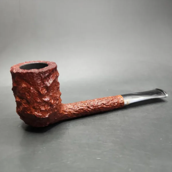 Savinelli Estella 704 KS Rusticated Billiard Estate Briar Pipe, Unsmoked - Image 4