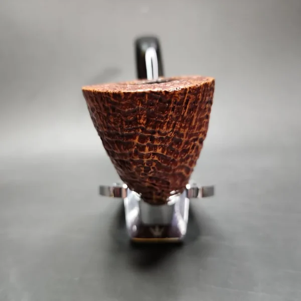 Early Ser Jacopo Pulchra Sandblasted Calabash Estate Briar Pipe, Italian Estates - Image 4