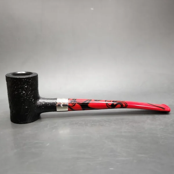 Peterson 2024 Halloween Pipe Sandblasted Tankard Briar Pipe, New - Image 4