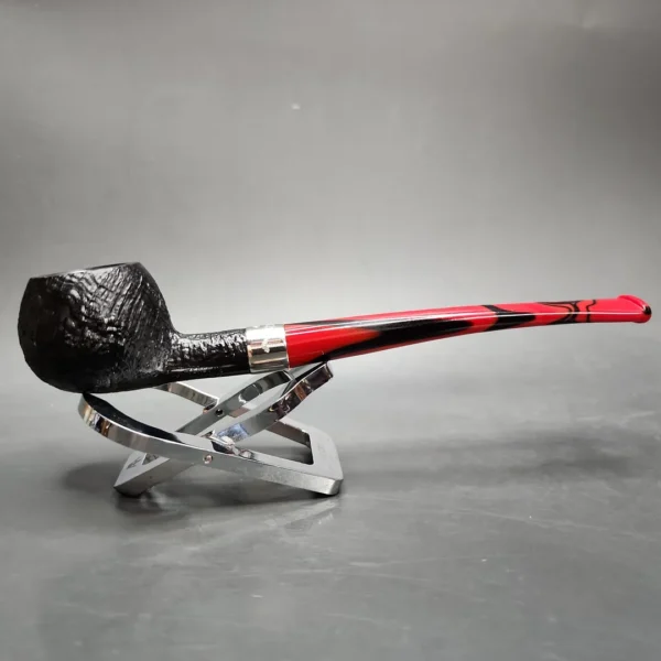 Peterson 2024 Halloween Pipe Sandblasted Prince Briar Pipe, New - Image 4
