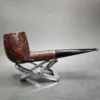 1965 Dunhill Shell LBS 4S Sandblasted Billiard Estate Briar Pipe, English Estates - Image 4
