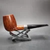 S. Bang Kobenhavn Gr 9 Smooth Brandy Estate Briar Pipe, Danish Estates, 9mm - Image 4