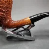 Don Carlos 2 Note Rusticated Bent Dublin Estate Briar Pipe, Italian Estates - Image 4