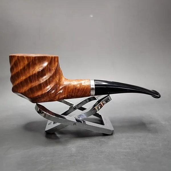 Castello "Castello" 4K Shape 55 Pot Estate Briar Pipe, Italian Estates - Image 4