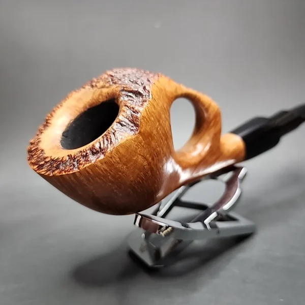 Sumer Smooth Freehand Estate Briar Pipe, 9mm - Image 4