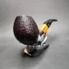 Stanwell Buffalo 186 Sandblasted Egg Estate Briar Pipe, Danish Estates - Image 4