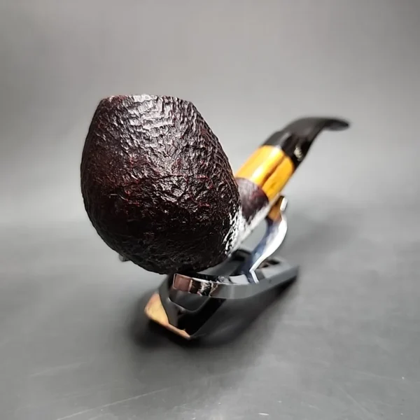 Stanwell Buffalo 186 Sandblasted Egg Estate Briar Pipe, Danish Estates - Image 4
