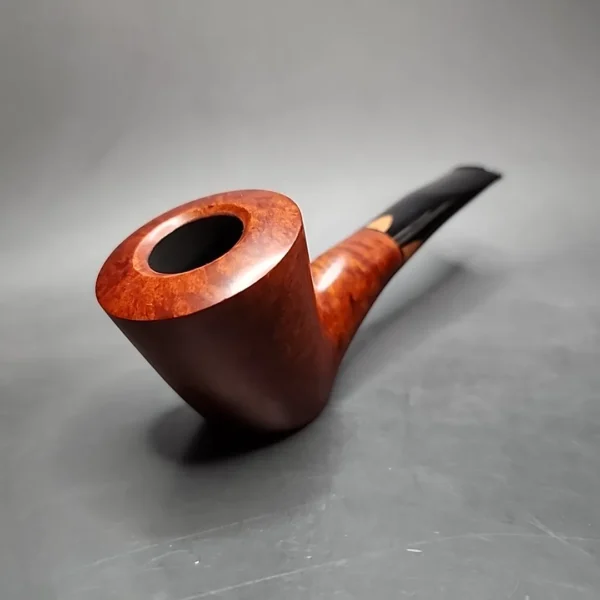 Vauen by Barontini Smooth Hawkbill Estate Briar Pipe, Unsmoked, 9mm - Image 4