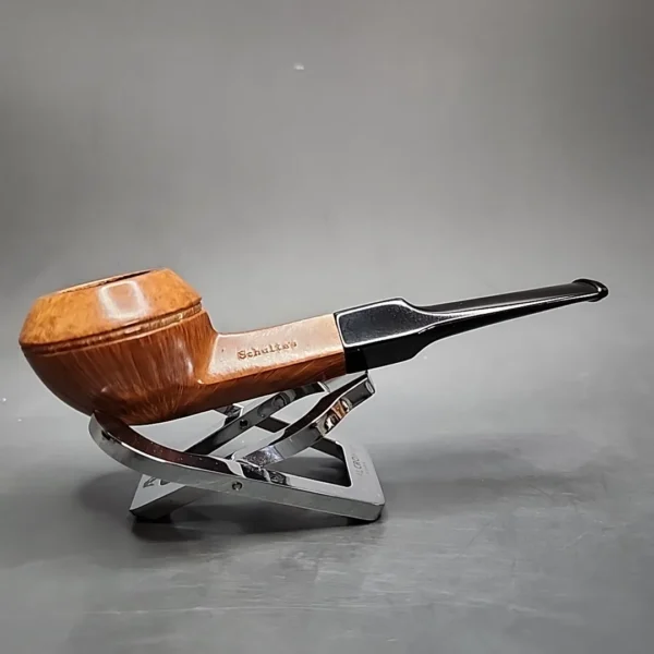 Max Schulte / Schulte's Smooth Bulldog Estate Briar Pipe, Unsmoked - Image 4
