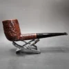 1961 Dunhill Shell Briar ODA 835 Billiard Estate Briar Pipe, English Estates - Image 4