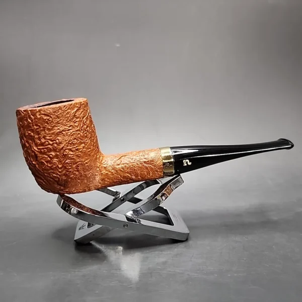 Novelli Sandblasted Billiard Estate Briar Pipe, Italian Estates - Image 4