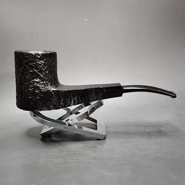 Medley by GBD Sandblasted Sitter Estate Briar Pipe, Unsmoked - Image 4