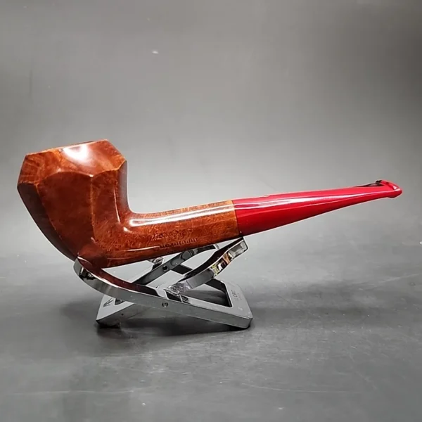 Mastro Geppetto Liscia Smooth Panel Rhodesian Estate Briar Pipe, Unsmoked - Image 4