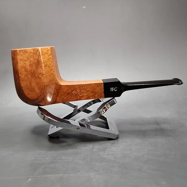 Butz Choquin Cocarde Smooth Foursquare Estate Briar Pipe, French Estates - Image 4