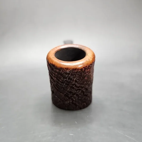 Dunhill Shell 6475 Sandblasted Poker Estate Briar Pipe, English Estates - Image 4