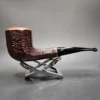 Savinelli Collection 1989 Sandblasted Panel Estate Briar Pipe, Italian Estates - Image 4