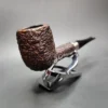 Peterson Donegal Rocky 106 Rusticated Billiard Estate Briar Pipe, Irish Estates - Image 4