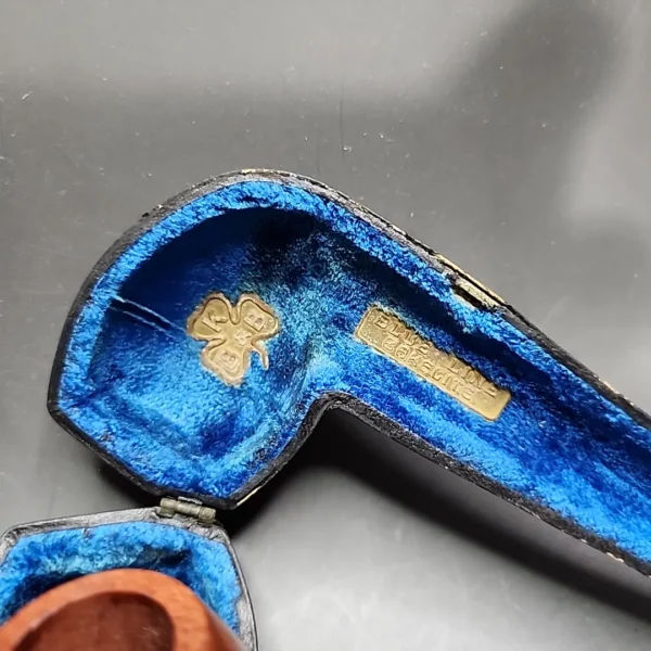 Pre-Kaywoodie KBB Blue Line Bakelite Bulldog Estate Briar Pipe, Unsmoked - Image 4