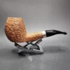 Savinelli Linea Piu 5 Rusticated Brandy Estate Briar Pipe, Italian Estates - Image 4