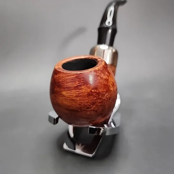 Peterson System Standard 302 Smooth Bent Apple Estate Briar Pipe, Irish Estates - Image 5