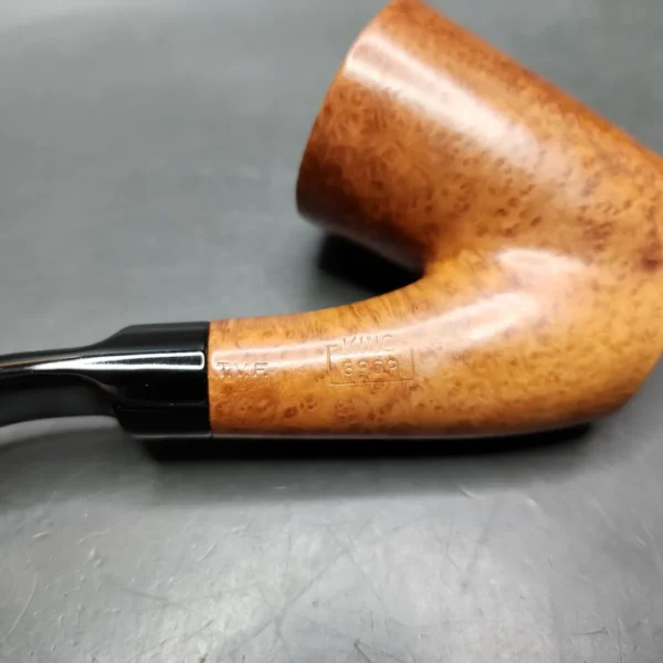 Barling YOW King 6969 T.V.F. Dublin Sitter Estate Briar Pipe, English Estates - Image 5