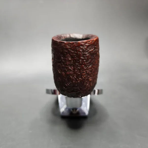 Sasieni 4Dot Ruff Root Dark Sandblasted Billiard Briar Pipe, English Estates - Image 5