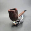 GBD Conquest Prehistoric 262 Sandblasted Lumberman Estate Briar Pipe, English Estates - Image 5